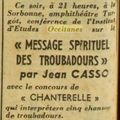 Conférence de Cassou en 1948