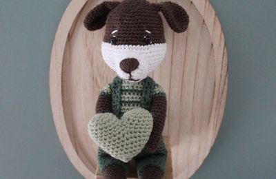 DIY - un chien"amigurumi" au crochet