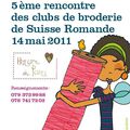 5ème Rencontre des Clubs de Broderie de Suisse Romande