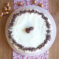 Gateau au chocolat et aux framboises