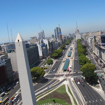 Dans les rues de Buenos Aires ...