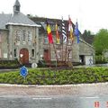 Rond-point à Waimes (Belgique)