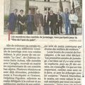 Les comités de jumelage Italien du département 04 à la Fête de l'Ami du Pain de Château-Arnoux :