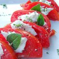 LA tomate mozarella (ne pas regarder en dehors des heures de repas!)