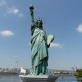 La statue de la liberté de Tôkyô, dans le quartier d'Odaiba