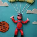 Gâteau pour annoncer un saut en parachute !