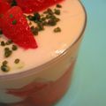 Tiramisu aux fraises ... à la crème fouettée