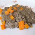 Purée de lentilles