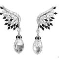 Black & White coloured Earrings from the "Bals de Légende" High Jewelry Van Cleef & Arpels Collection 