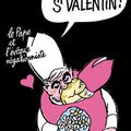 C'est la St Valentin ! - par Cabu - Charlie Hebdo N°869 - 11 février 2009