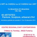 Derniers achats de Noël ...l'Art à votre porte !