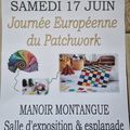 JOURNEE EUROPEENNE DU PATCHWORK LE 17 JUIN