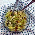 P'tite salade de chou de printemps aux fruits secs