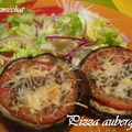 Pizza aubergine