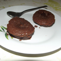 MUFFINS COULANT AU CHOCOLAT