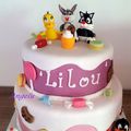 Gâteau Baby Looney Tunes