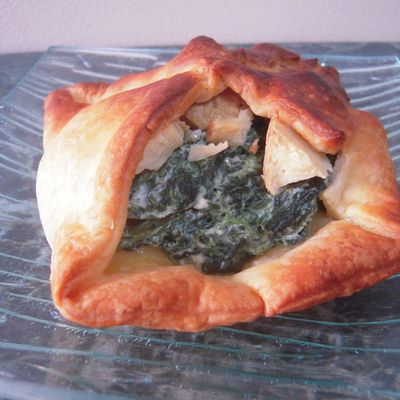 Feuilleté épinards-ricotta
