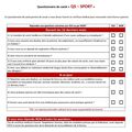 Questionnaire de santé