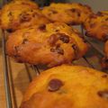 Cookies au potimarron, noix et pépites de chocolat