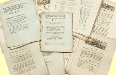 Le 9 juin 1791 à Nogent-le-Rotrou : lois.