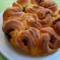 Brioche Bouclette à la Pâte à Tartiner au Piment d'Espelette...