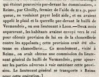 vers 1480 : refus des habitants de Villedo. de payer la taxe des aydes