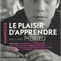 Le plaisir d'apprendre