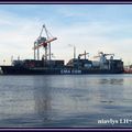 Le cargo CMA CGM Fort Saint Louis au Havre