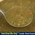 Half split pea soup