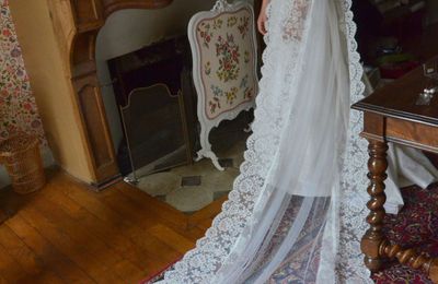 Voile de mariée en Dentelle 