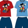 Ensemble garçon Mickey Disney Short + T-shirt 100% coton du 2 au 6 ans