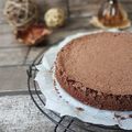 ...Gâteau à l'huile d'olive et au cacao, sans gluten ni lactose de Nigella Lawson...