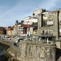 Les quais Ribeira à Porto