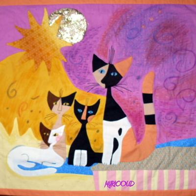 fini mes chats, happy family life