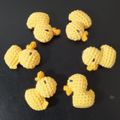 #Crochet : Lil Other Brother - a tiny duck by Nina Leon