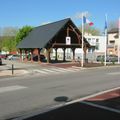 La ville de Montfort sur Risle (Eure)