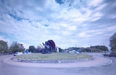 Rond-point à Arlon (Belgique)