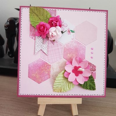 Cartes inchies Exagonales