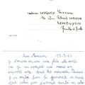 Mes lettres de colonie de vacances en juillet 1963 à La Bégude de Mazenc