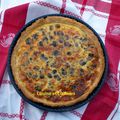 Quiche lorraine avec des champignons et le petit " twist" d'Anne Sophie Pic 