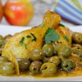 tadjine de poulet aux olives