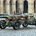 §§- Canon de 155 GPF Français et son tracteur aux Invalides à Paris (France)