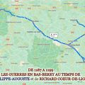  DE 1187 A 1199 LES GUERRES EN BAS-BERRY AU TEMPS DE PHILIPPE-AUGUSTE ET DE RICHARD COEUR-DE-LION.
