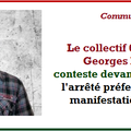  le collectif 65 pour la libération de Georges Ibrahim Abdallah conteste l'arrêté préfectoral d'interdiction de la manifestation