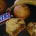 Muffins Snickers-Banane