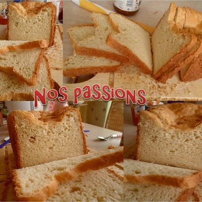Pain de mie à la purée mousseline