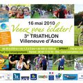 3 ème Triathlon de Villeneuve d'Ascq
