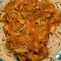 Spaghetti aux légumes cachés