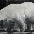 stage de peinture encaustique( nouvelle technique master past originale) et huile " l'ours blanc"