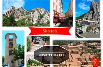 Carte postale #10 : Sisteron (Alpes - de - Haute - Provence)